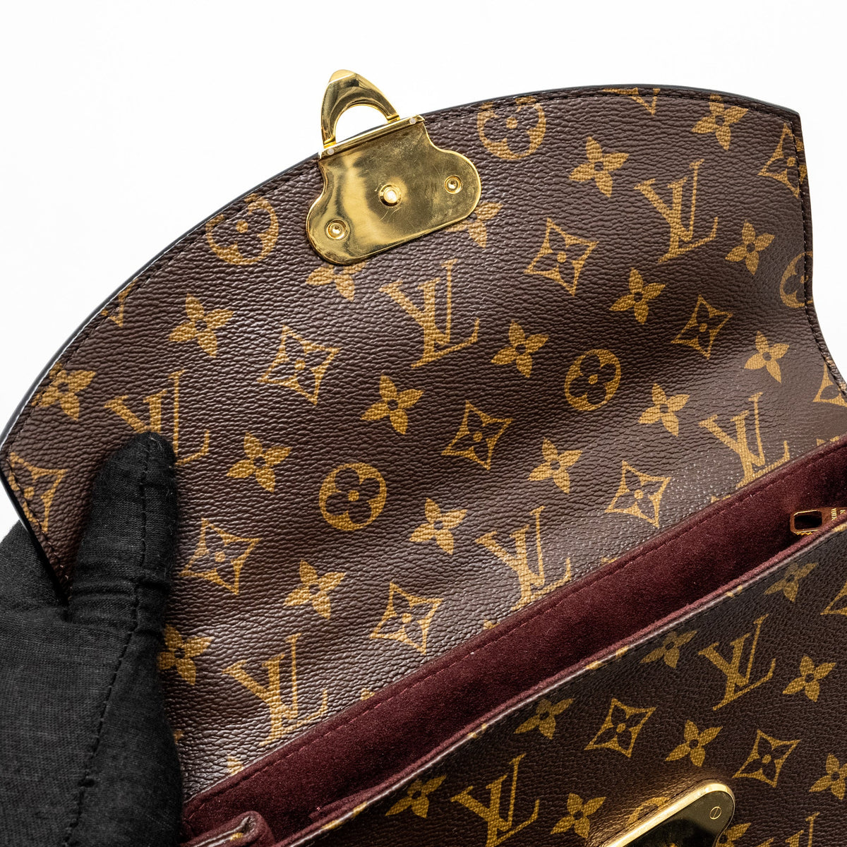 Louis Vuitton Saint Placide Monogram Canvas Raspberry GHW
