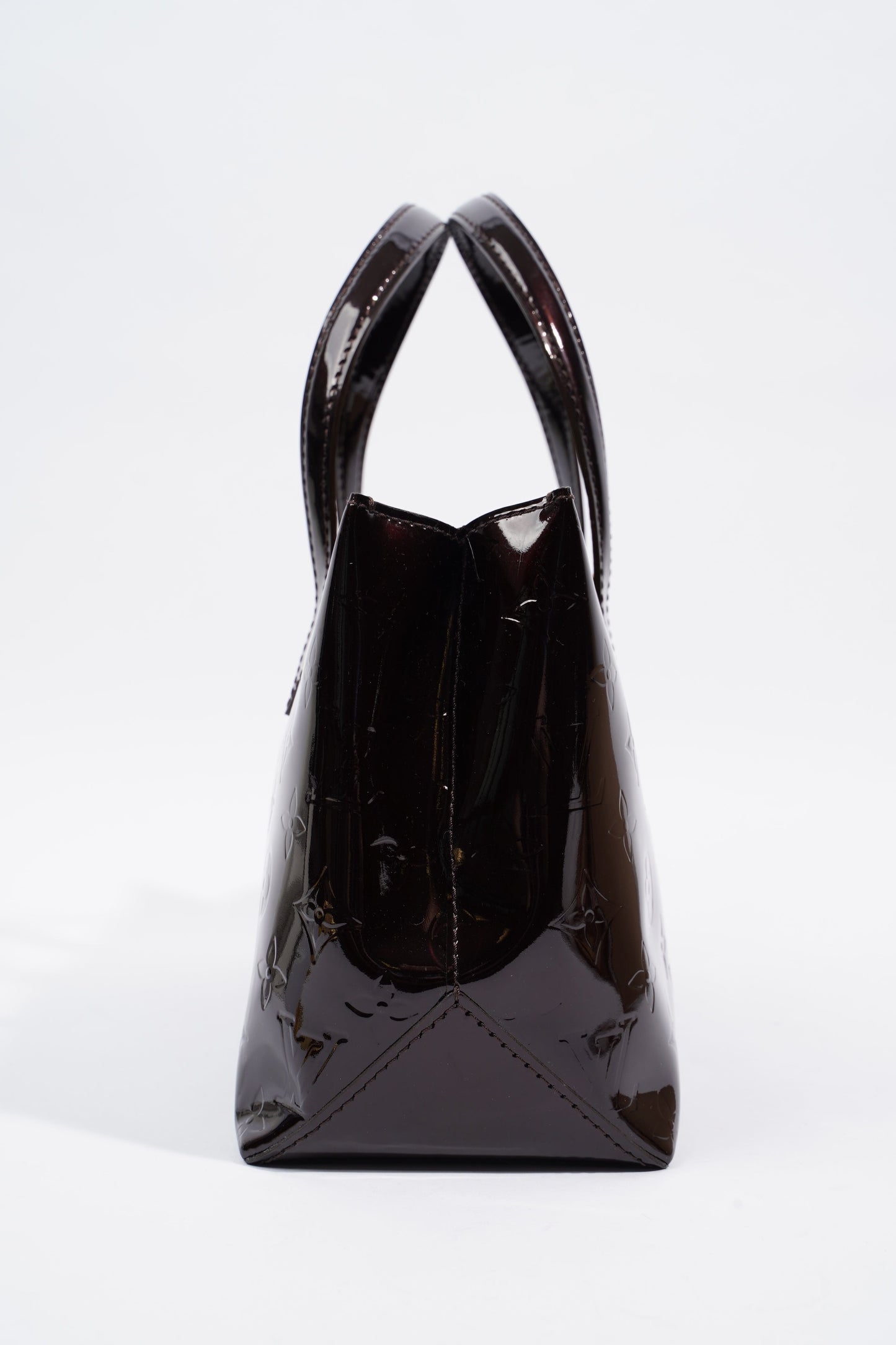 Louis Vuitton Wilshire Tote Bag Amarante Patent Leather PM