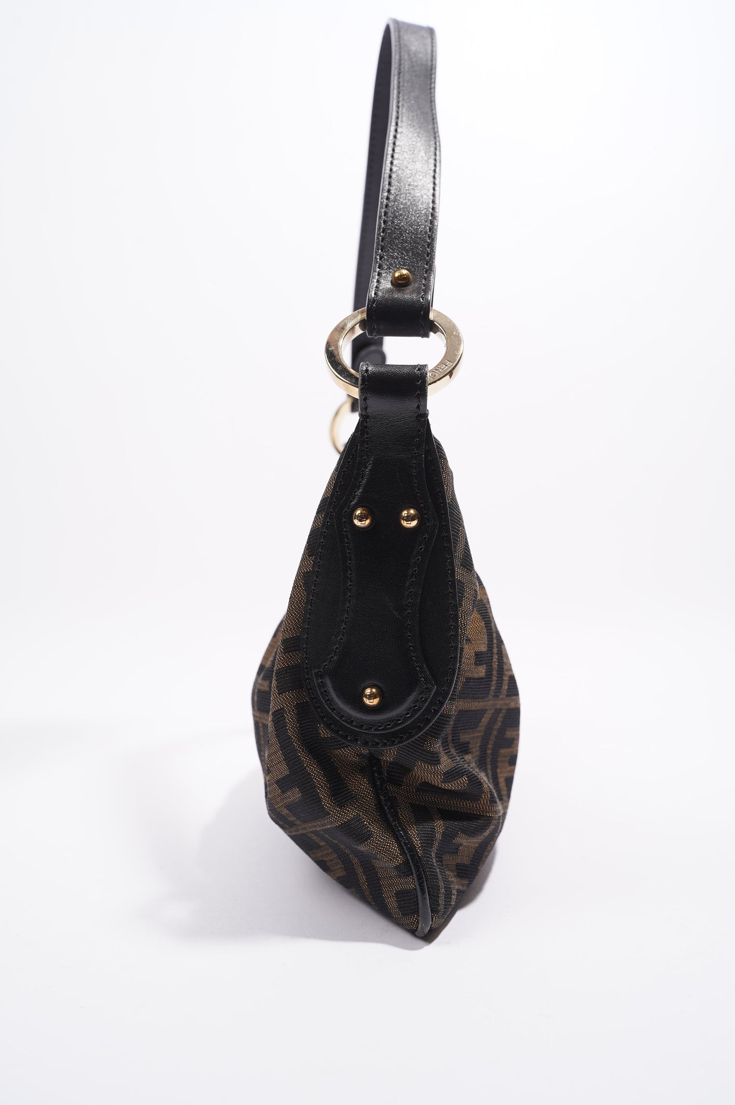 Fendi Shoulder Bag Zucca Print / Brown Canvas
