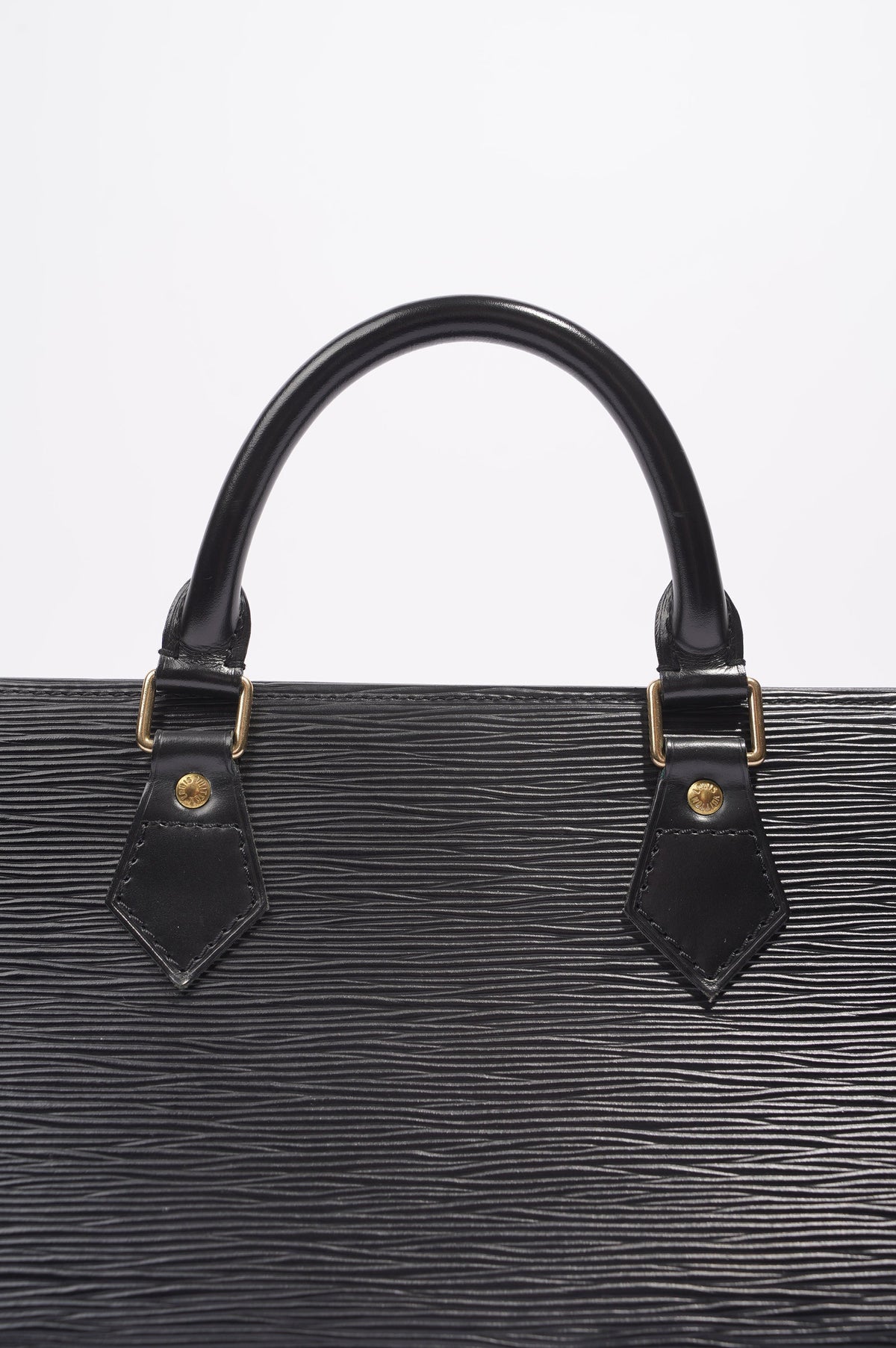 Louis Vuitton Sac Triangle Black Epi Leather
