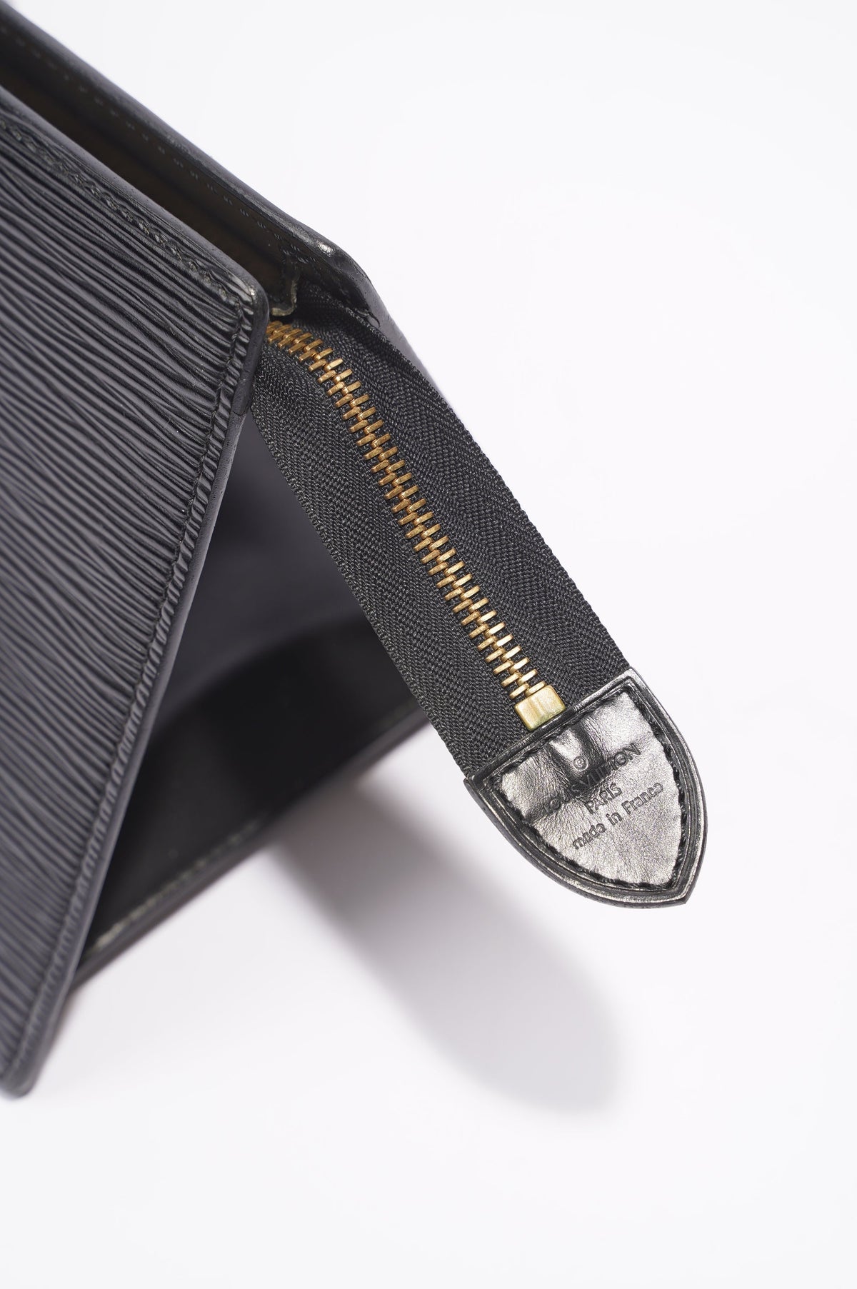 Louis Vuitton Sac Triangle Black Epi Leather