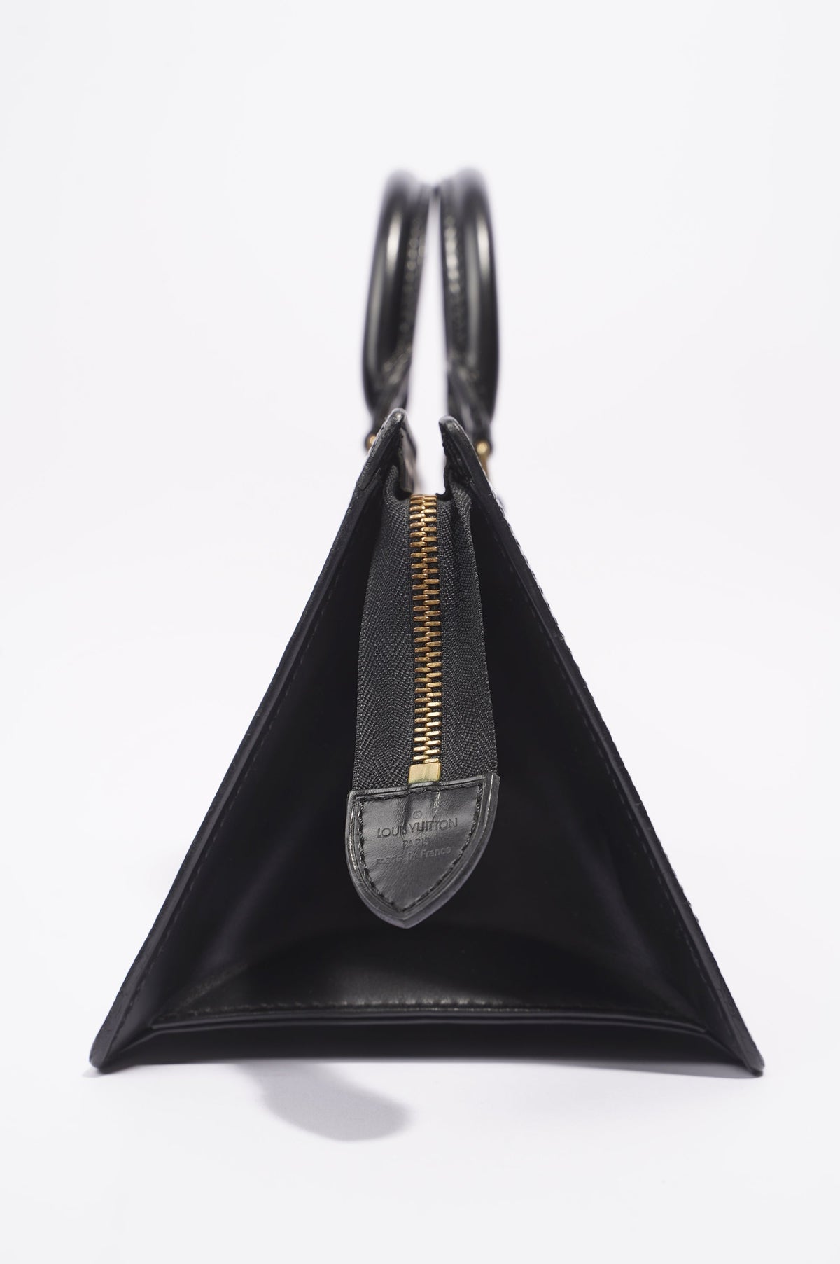 Louis Vuitton Sac Triangle Black Epi Leather
