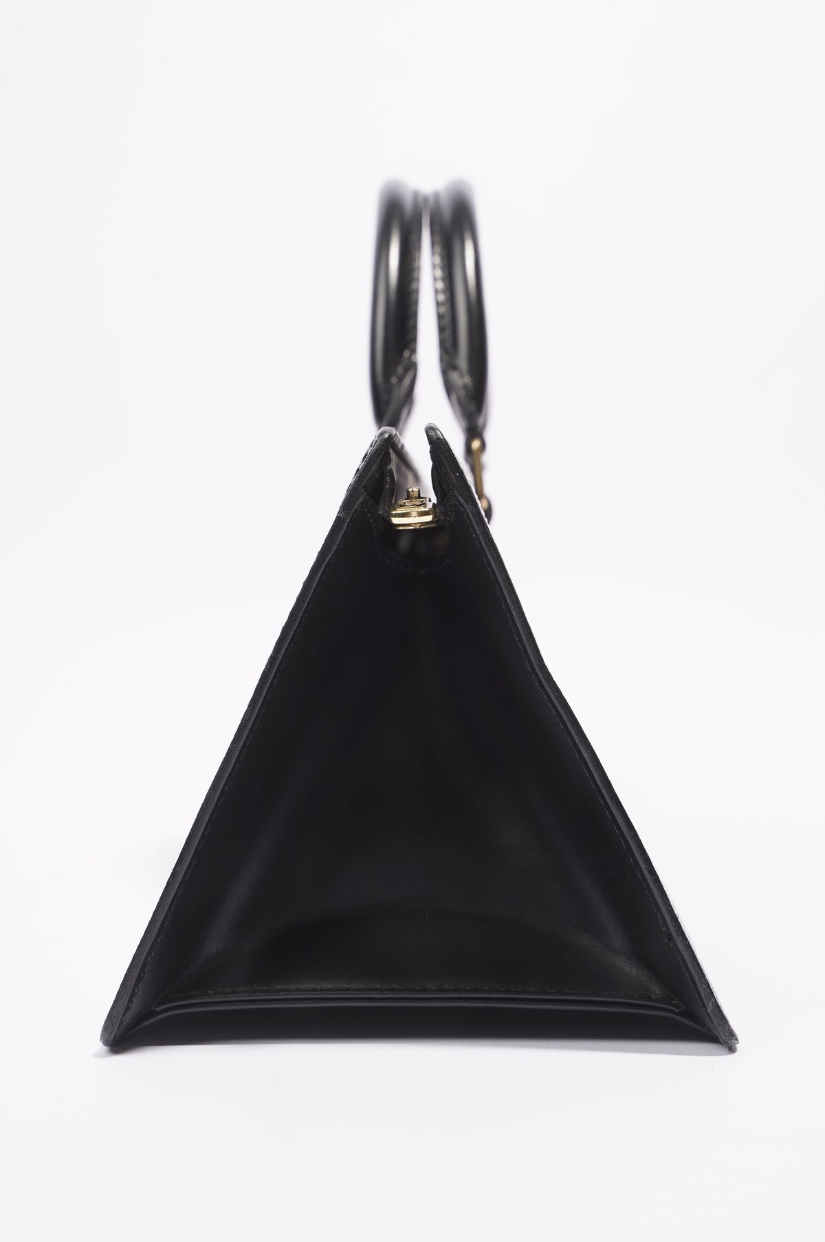 Louis Vuitton Sac Triangle Black Epi Leather
