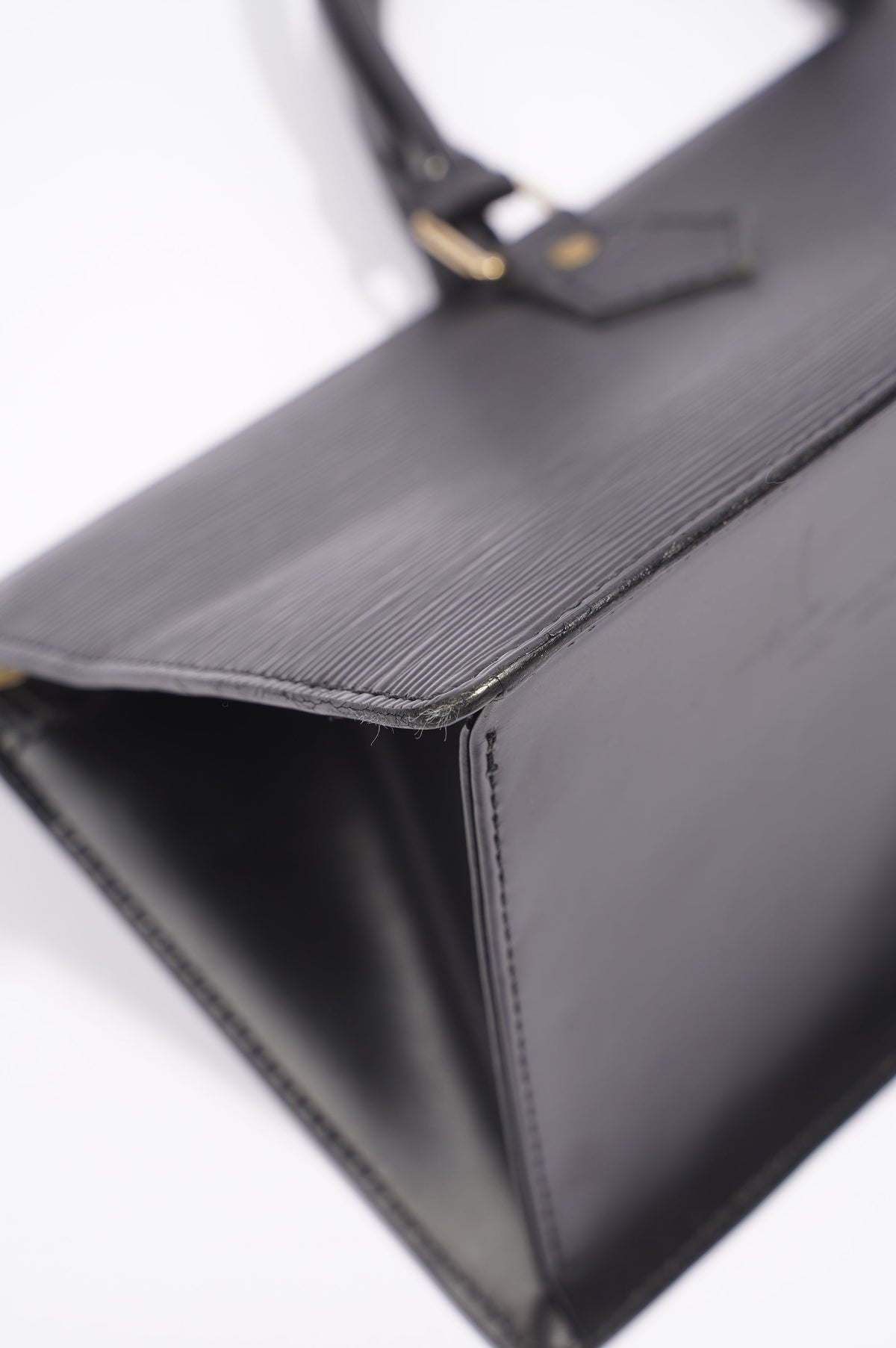 Louis Vuitton Sac Triangle Black Epi Leather