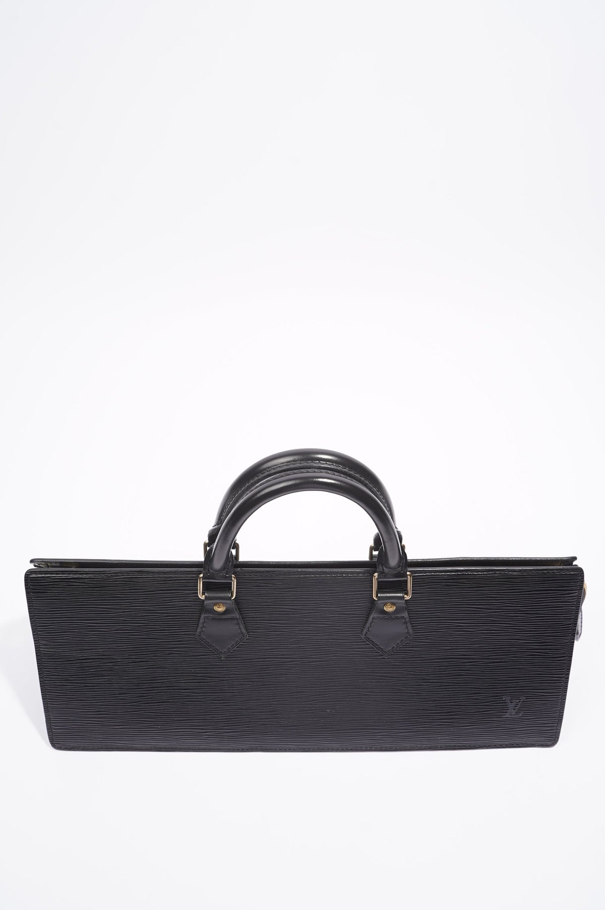 Louis Vuitton Sac Triangle Black Epi Leather