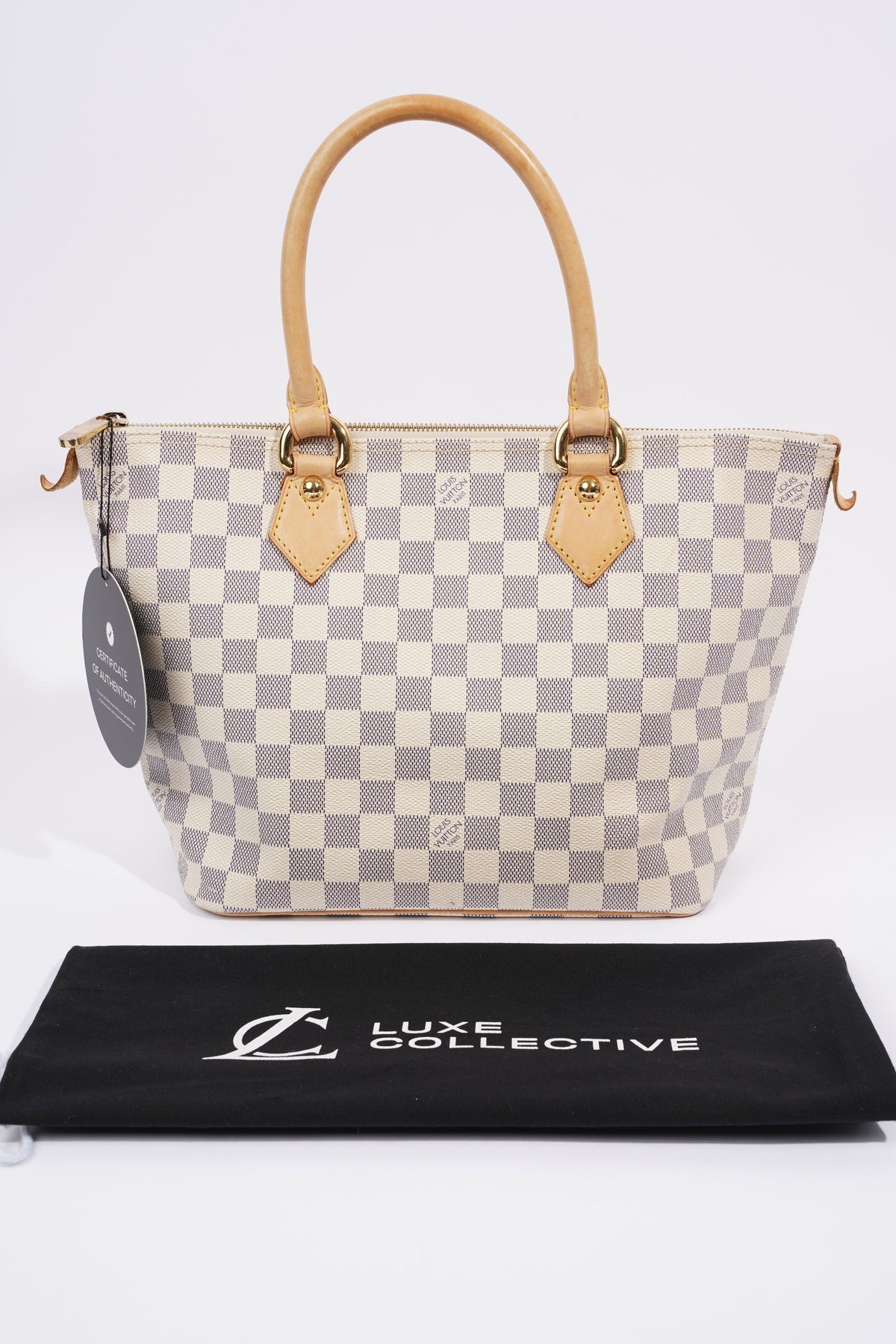 Louis Vuitton Saleya Damier Azur Canvas PM