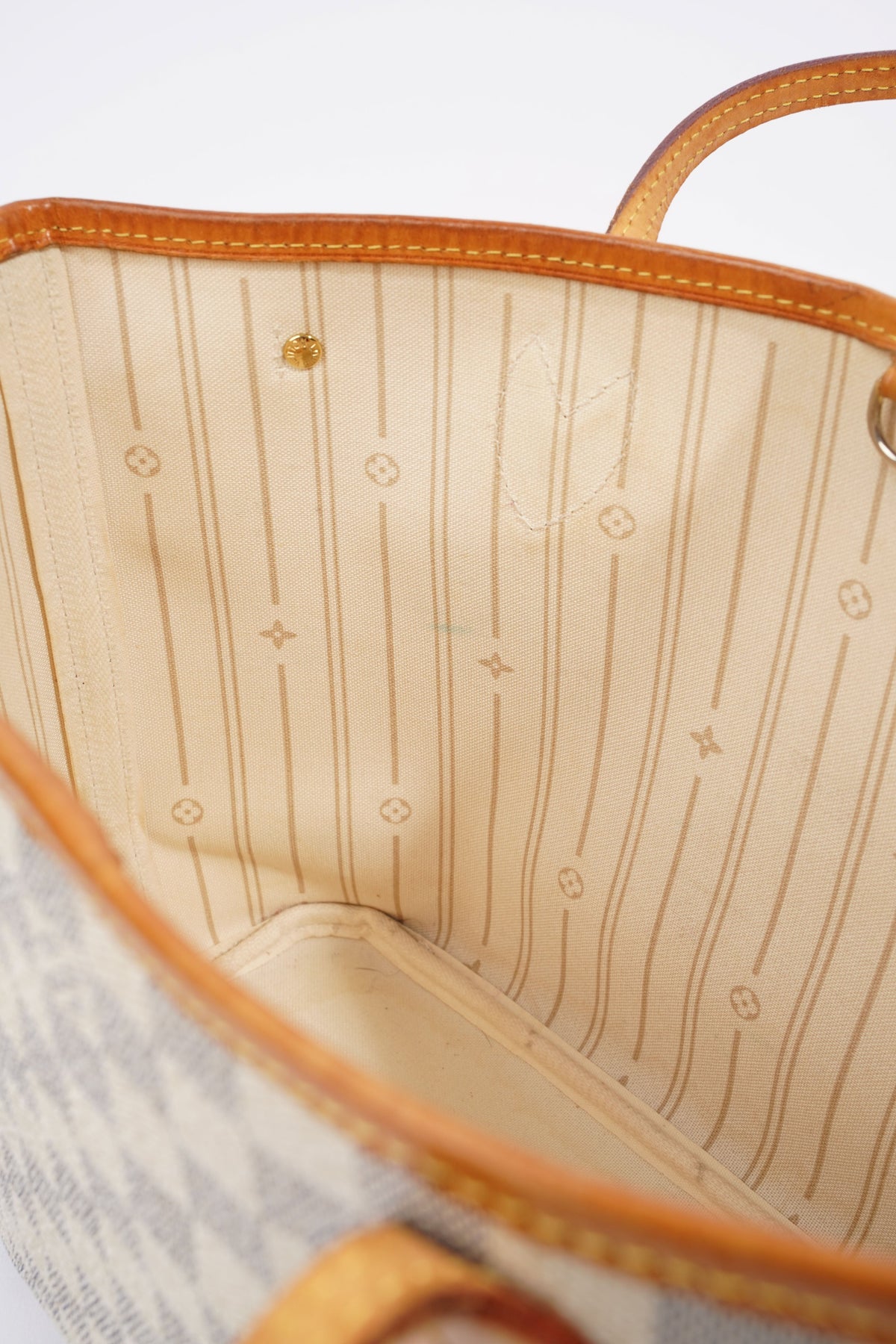 Louis Vuitton Neverfull Damier Azur Canvas PM