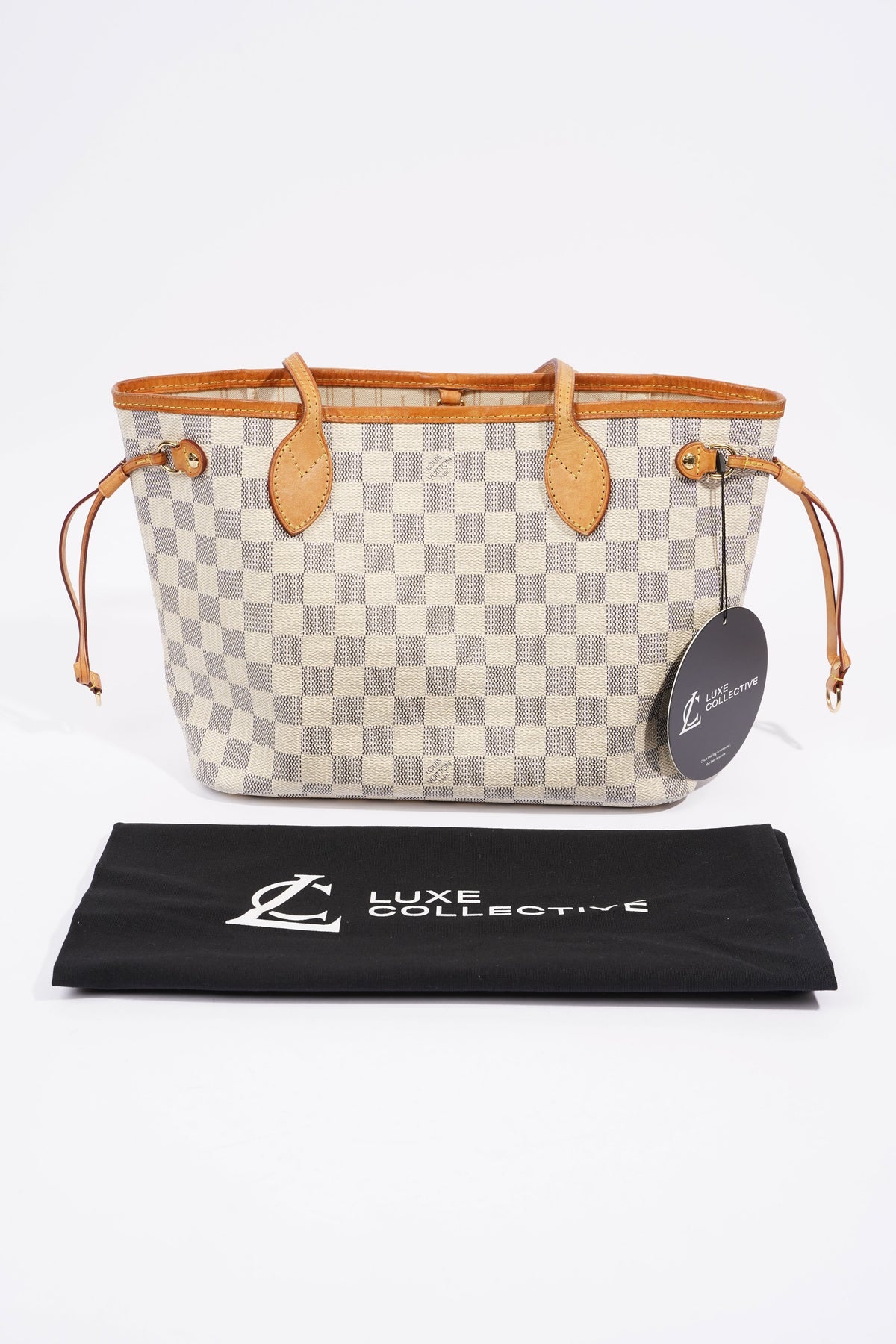 Louis Vuitton Neverfull Damier Azur Canvas PM