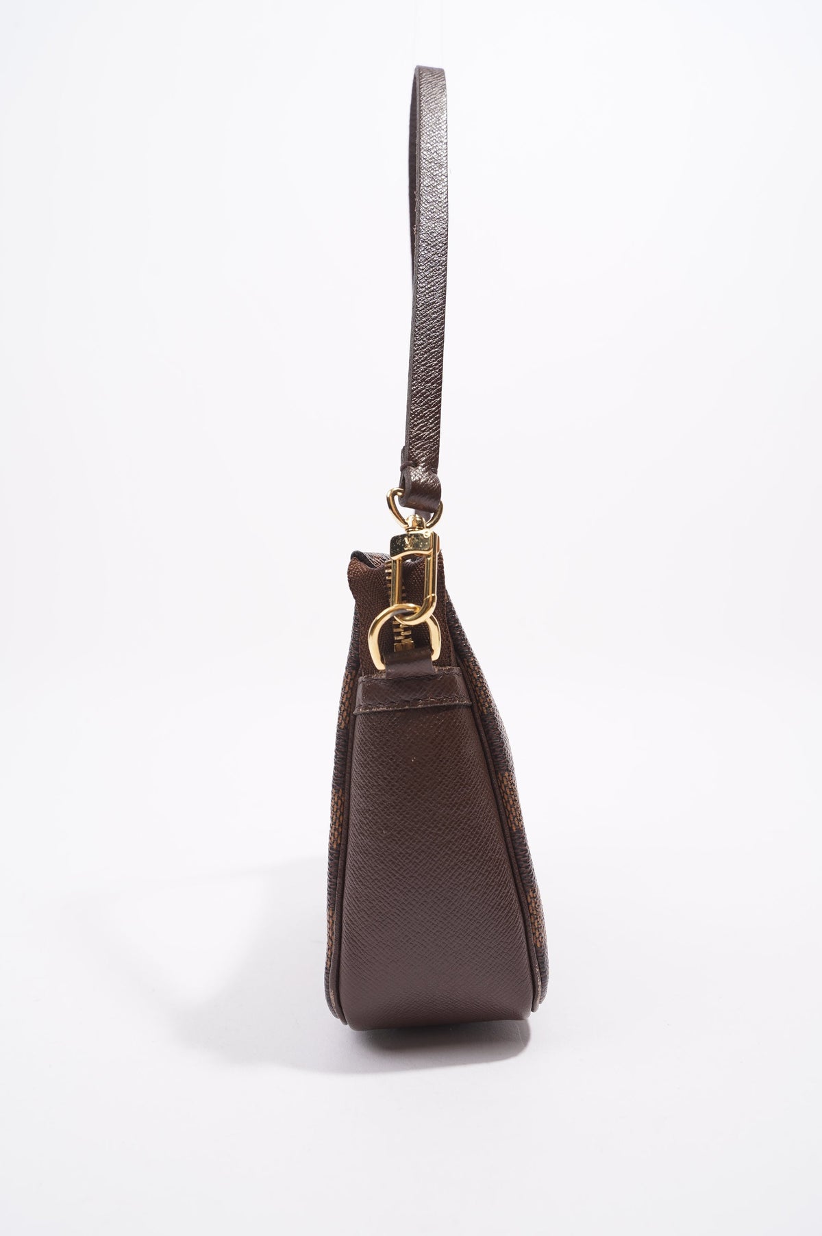 Louis Vuitton Trousse Make Up Pouch Damier Ebene / Brown Canvas