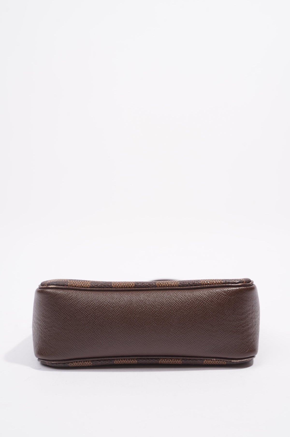 Louis Vuitton Trousse Make Up Pouch Damier Ebene / Brown Canvas