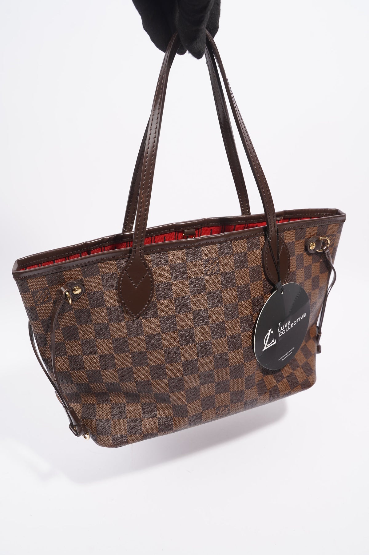 Louis Vuitton Neverfull Damier Ebene / Brown Canvas PM