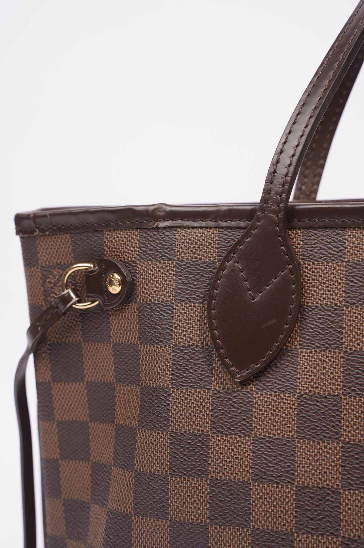 Louis Vuitton Neverfull Damier Ebene / Brown Canvas PM