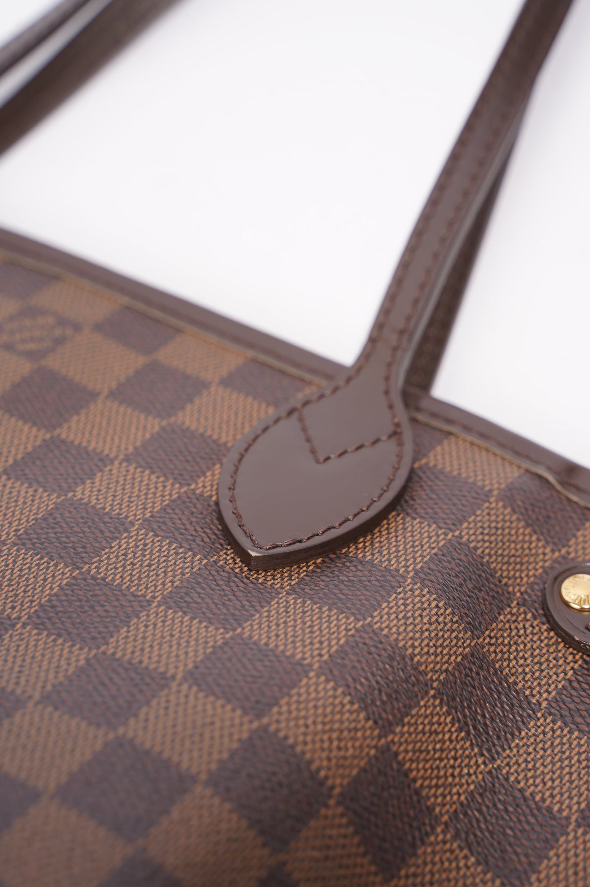 Louis Vuitton Neverfull Damier Ebene / Brown Canvas PM