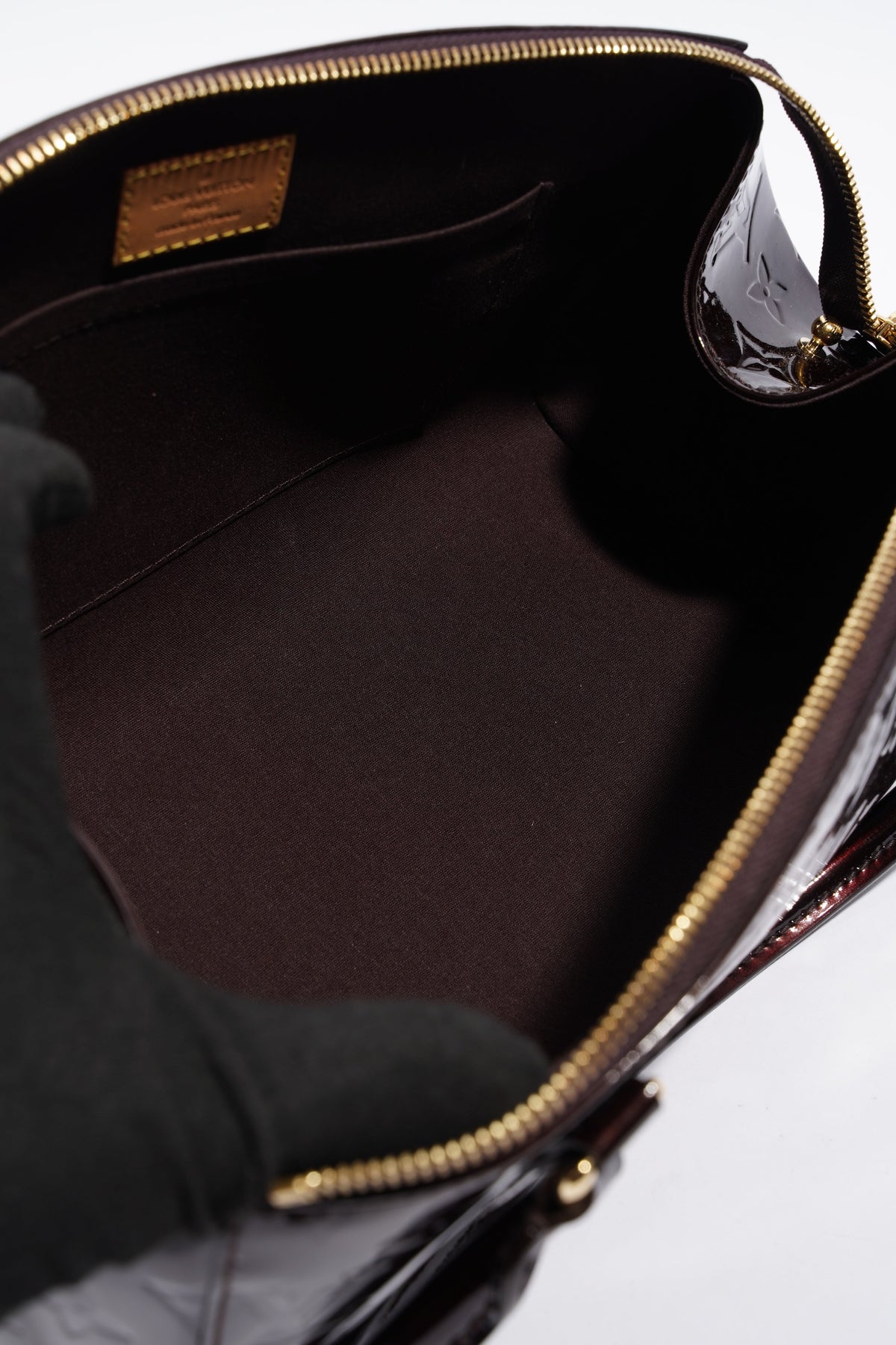 Louis Vuitton Sherwood Amarante Vernis Leather PM