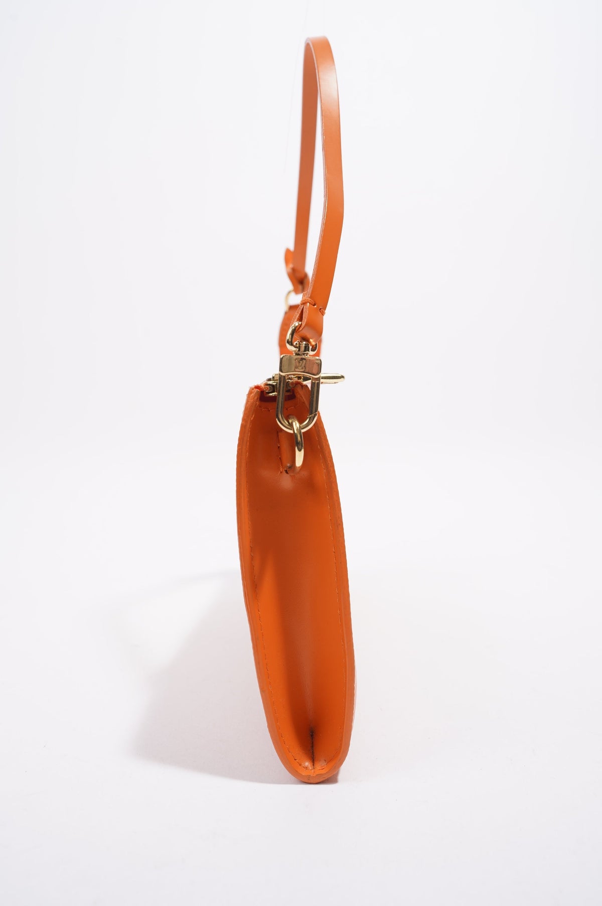 Louis Vuitton Pochette Orange Epi Leather