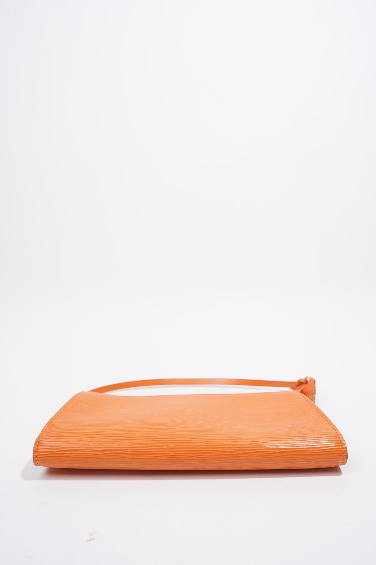 Louis Vuitton Pochette Orange Epi Leather