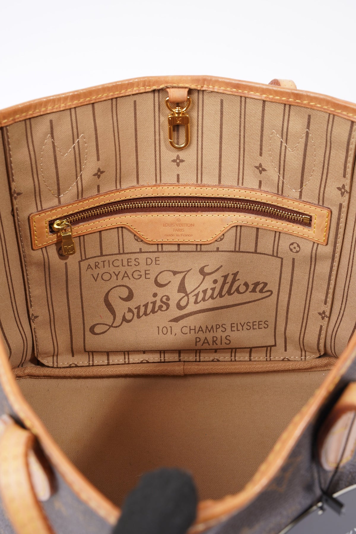 Louis Vuitton Neverfull Monogram / Brown Canvas PM