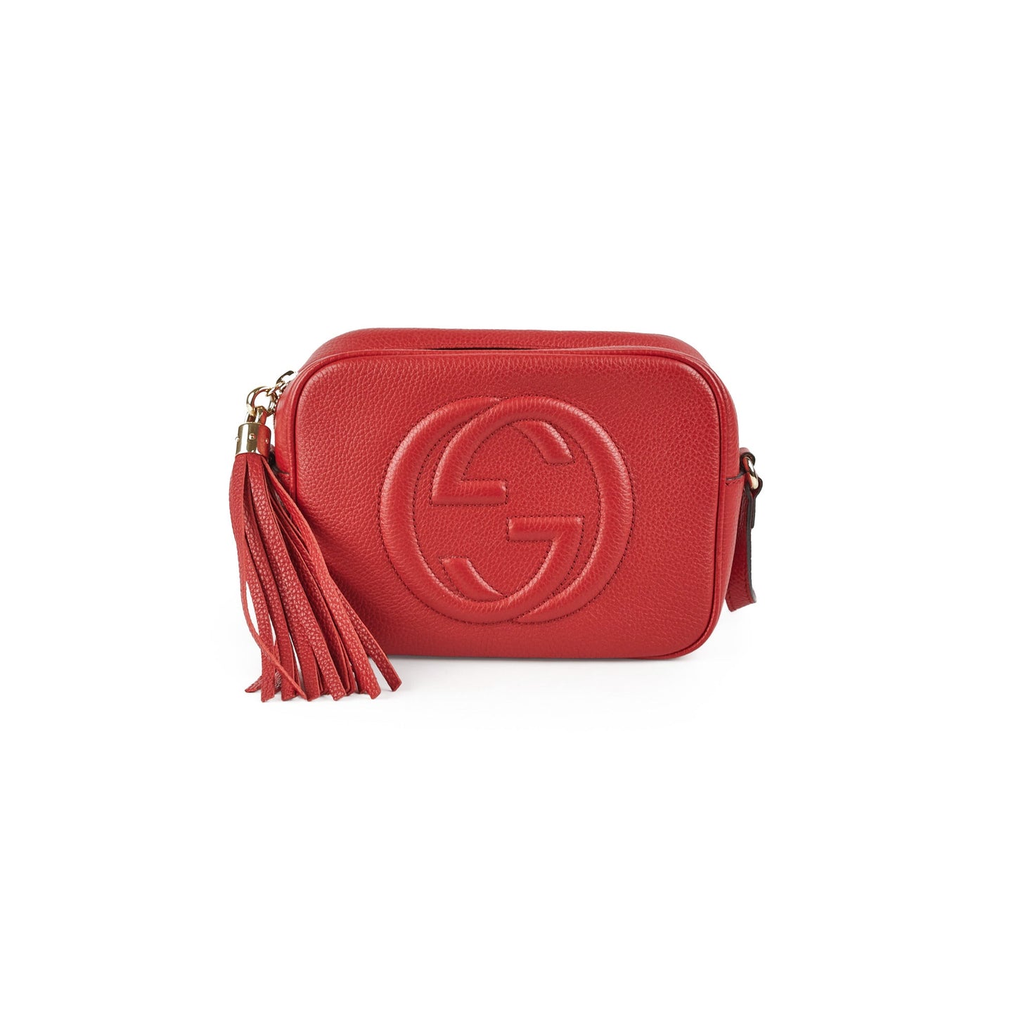 Gucci Soho Disco Red Crossbody Bag