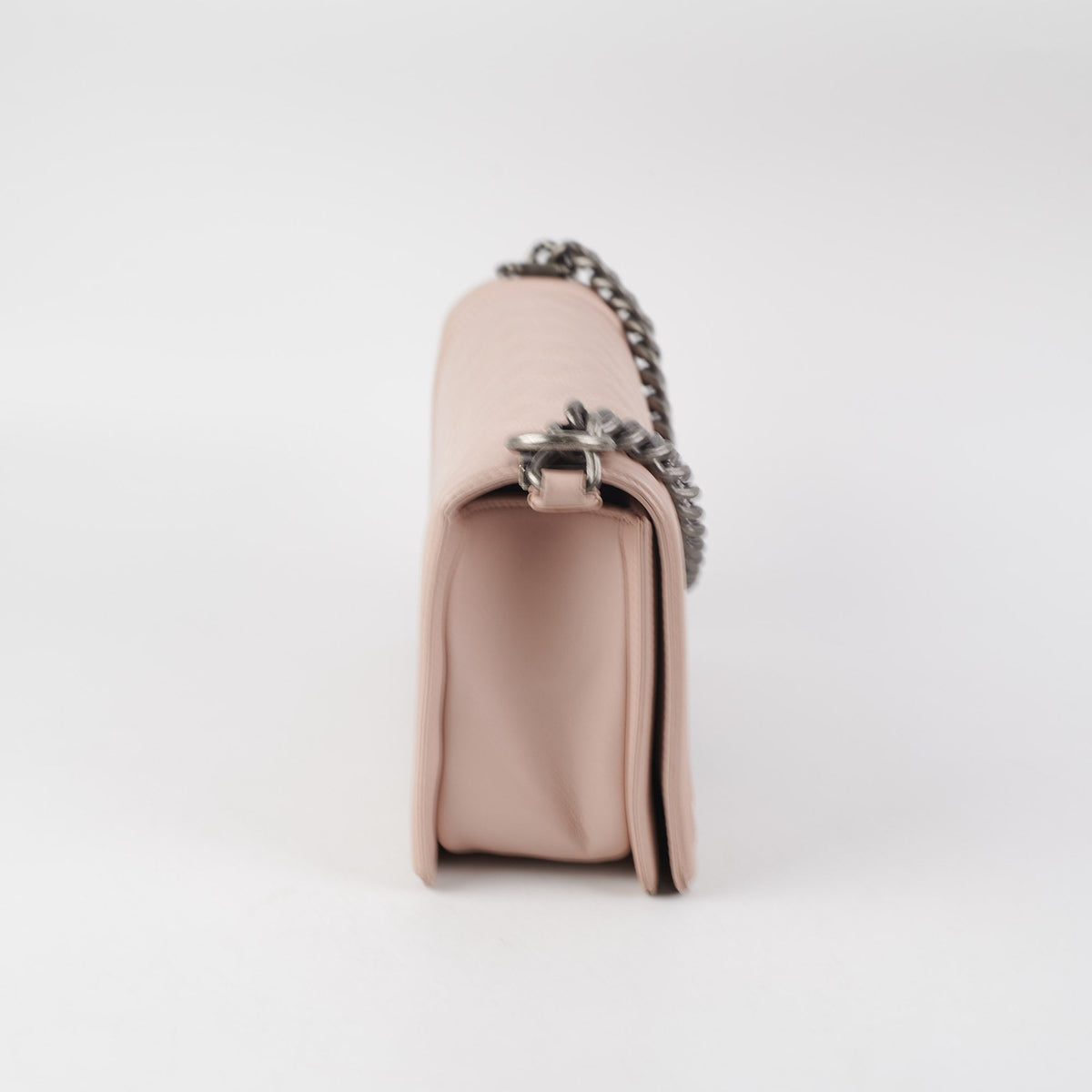 Chanel Quilted Boy Old Medium Light Pink