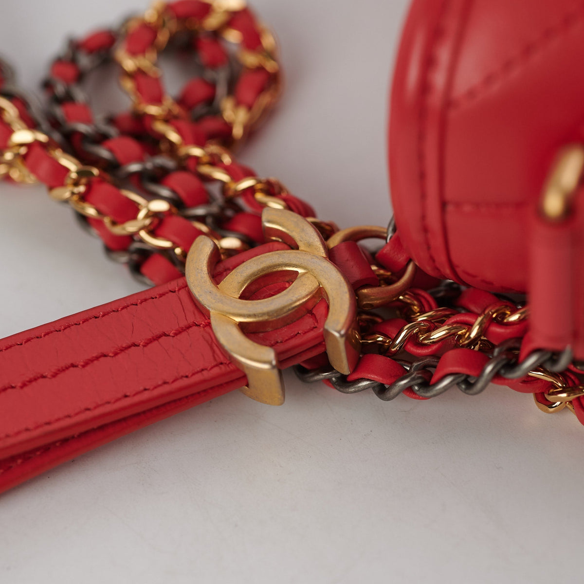 Chanel Small Gabrielle Red