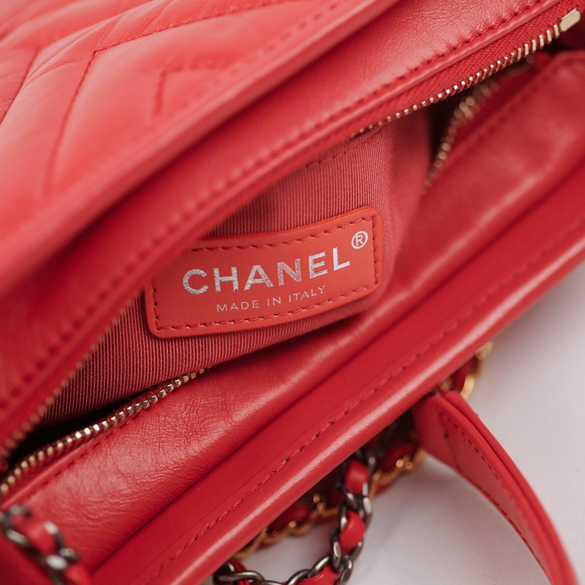 Chanel Small Gabrielle Red