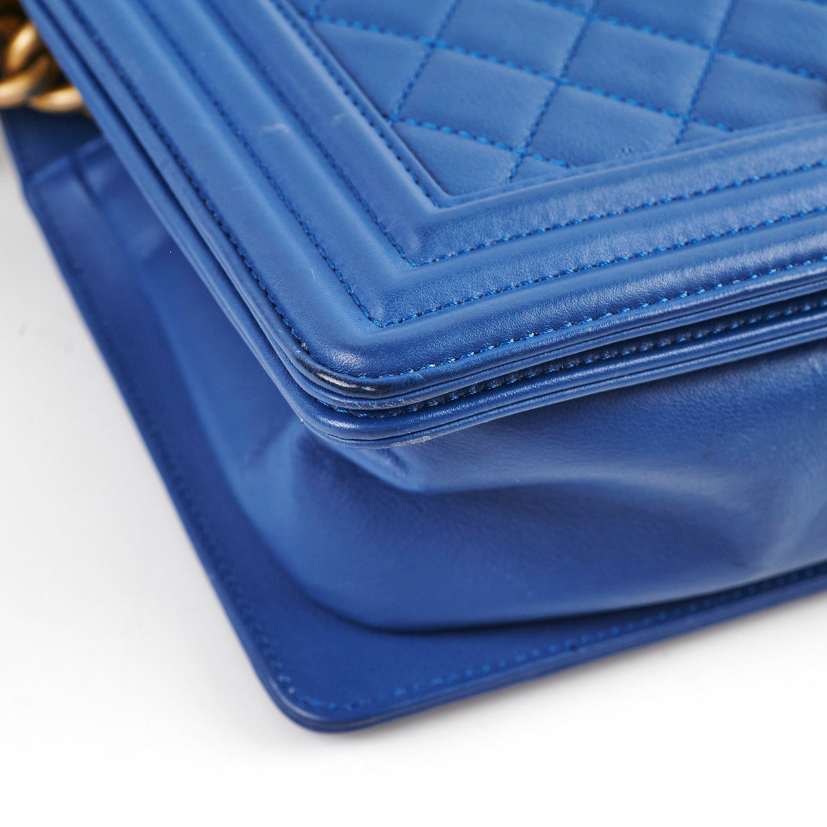 Chanel Old Medium Boy Blue 27 Series