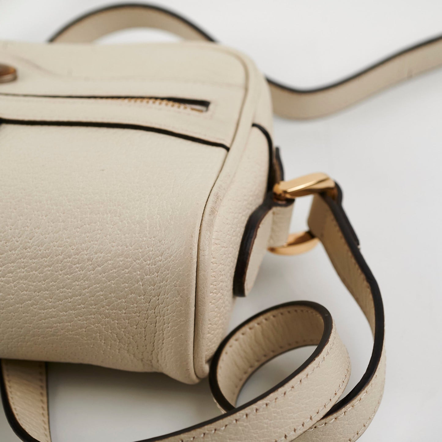 Gucci Ophidia White Crossbody