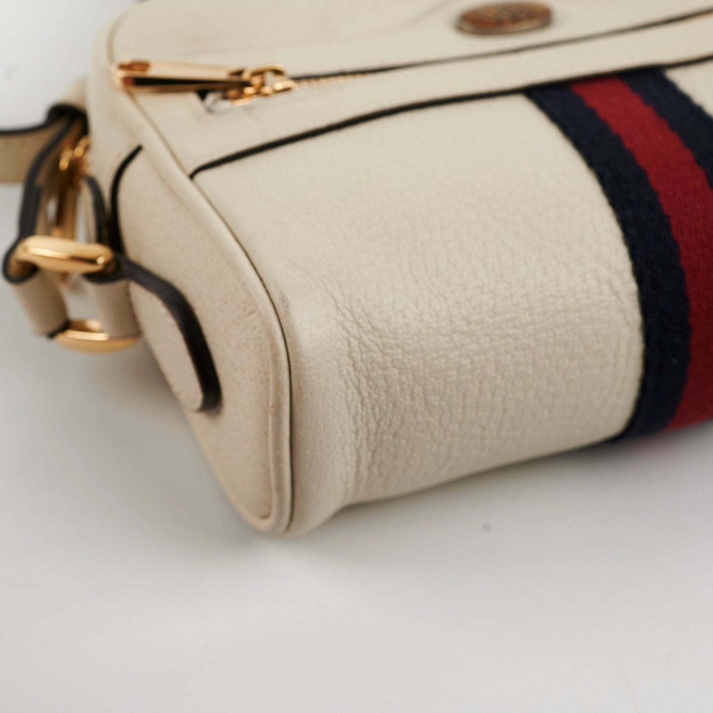 Gucci Ophidia White Crossbody