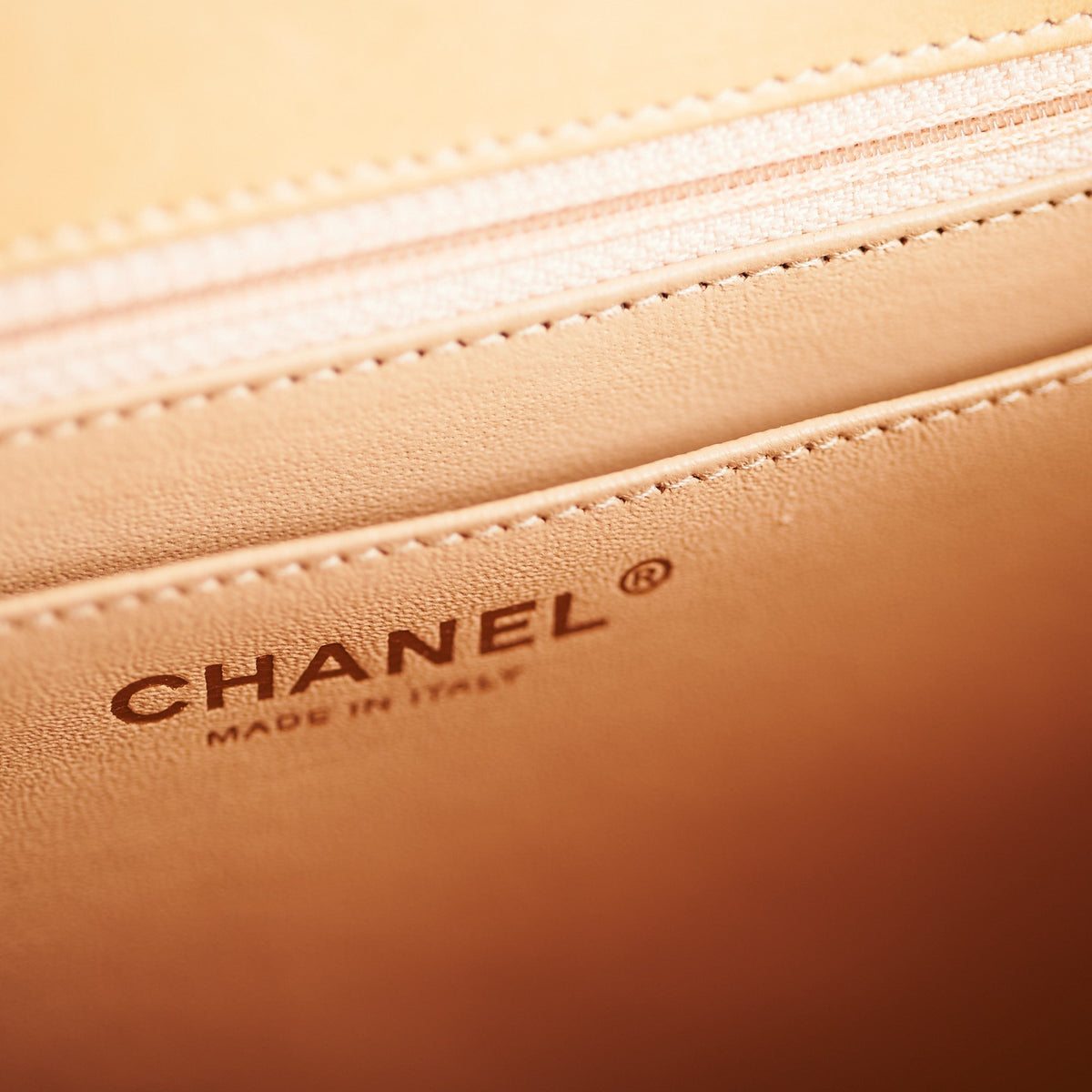 Chanel Single Flap Jumbo Lambskin Beige