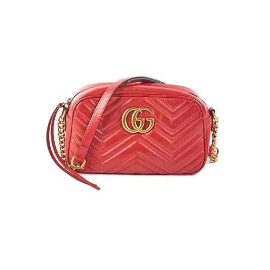 Gucci Red Small Camera Crossbody Bag