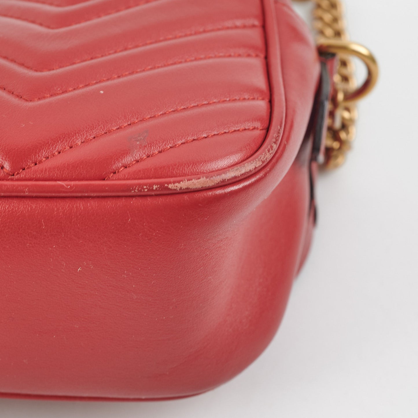 Gucci Red Small Camera Crossbody Bag