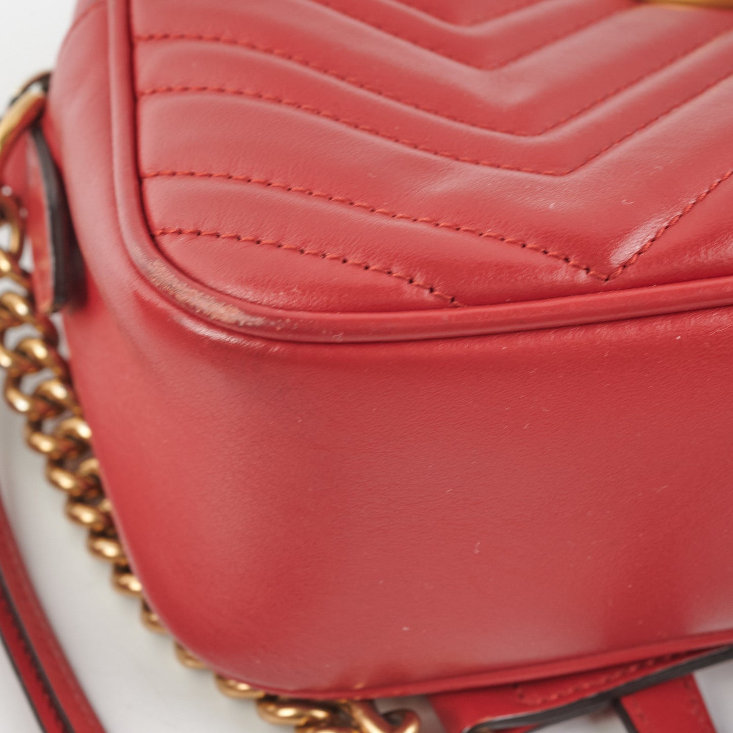 Gucci Red Small Camera Crossbody Bag