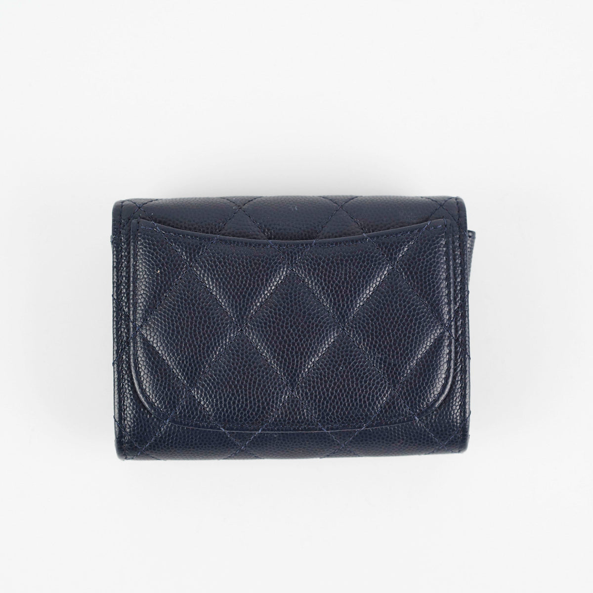 Chanel Navy Caviar Cardholder