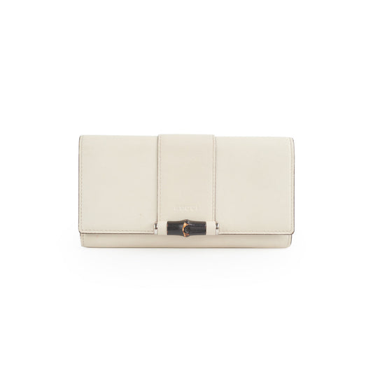 Gucci White Wallet