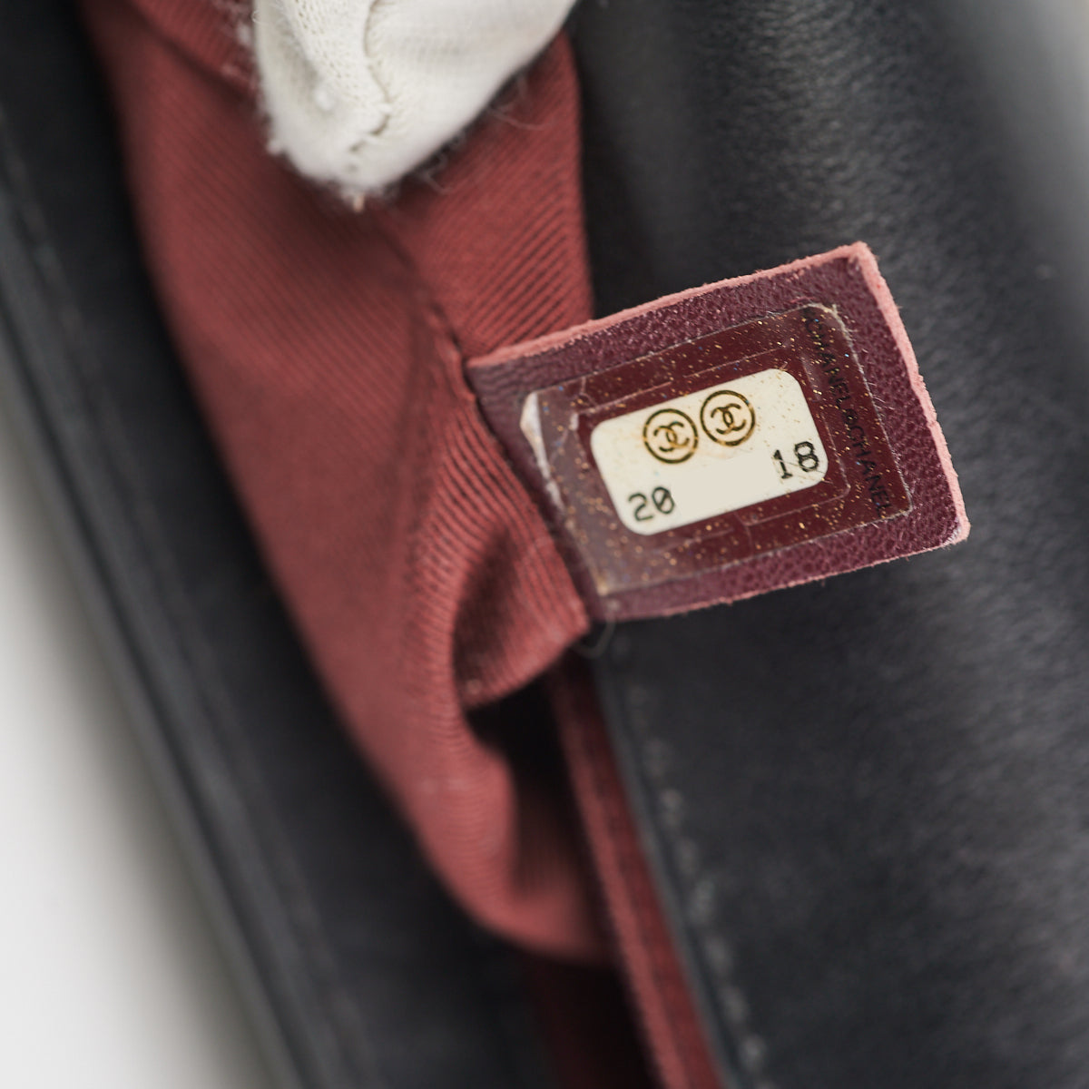 Chanel New Medium Boy Velvet Black