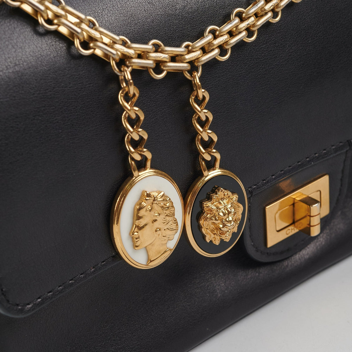 Chanel Nude Reissue 2.55 Flap Bag Black
