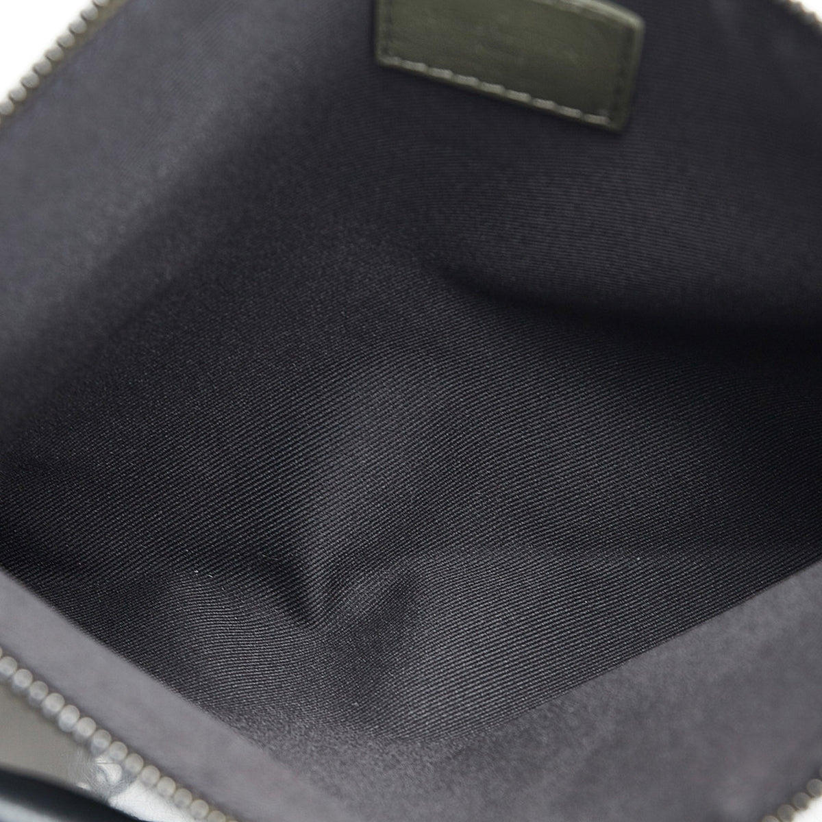 Louis Vuitton Shadow Double Flat Black Monogram Leather