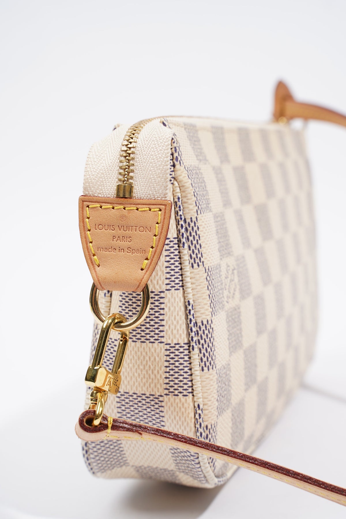 Louis Vuitton Pochette Accessoires Damier Azur Coated Canvas