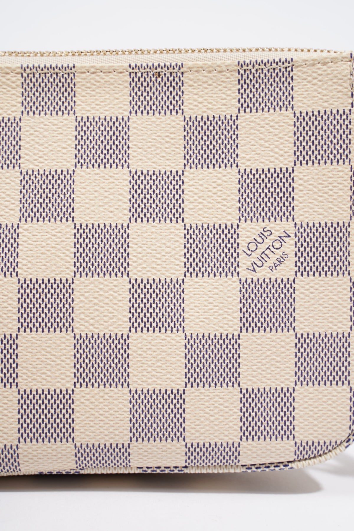 Louis Vuitton Pochette Accessoires Damier Azur Coated Canvas