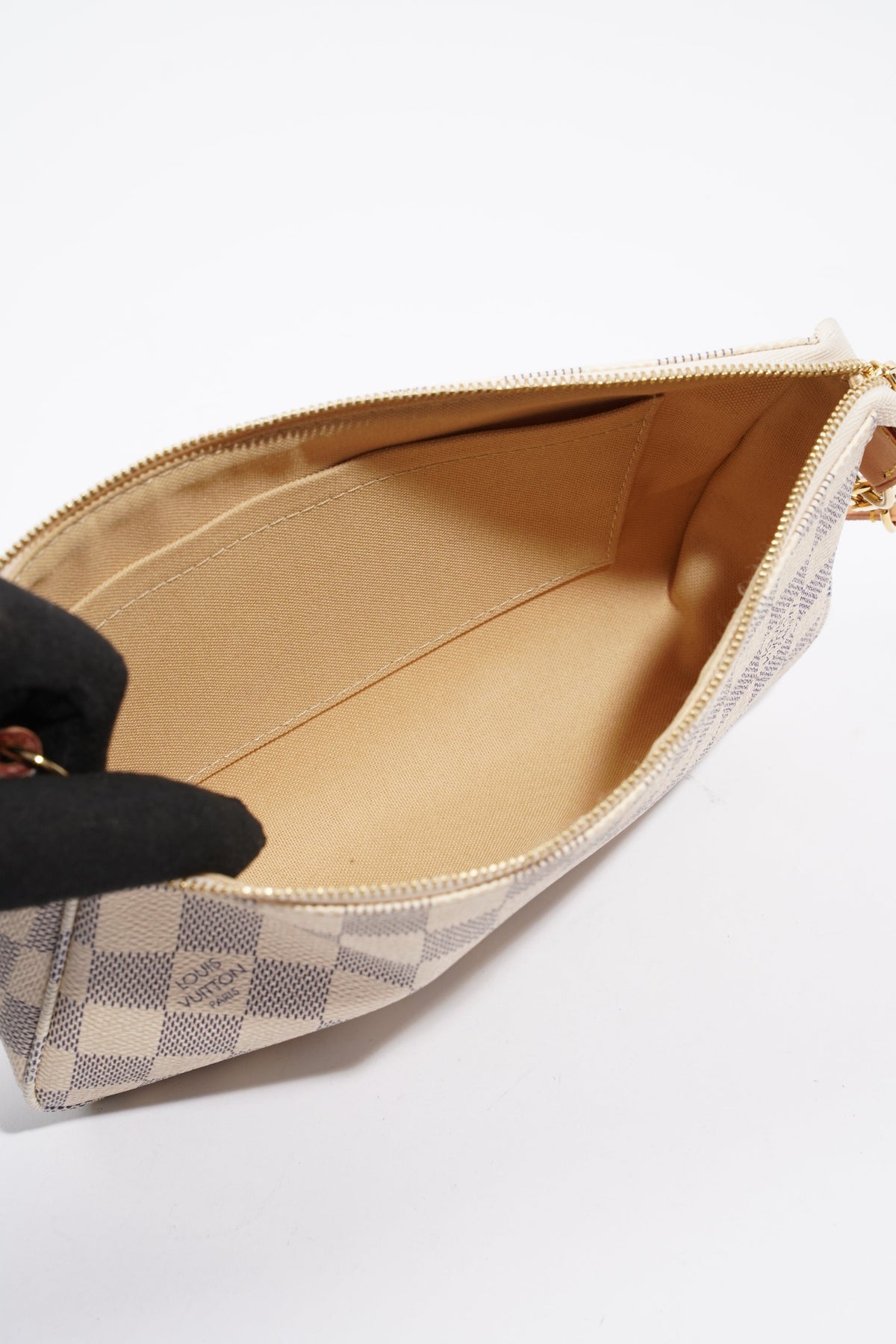 Louis Vuitton Pochette Accessoires Damier Azur Coated Canvas