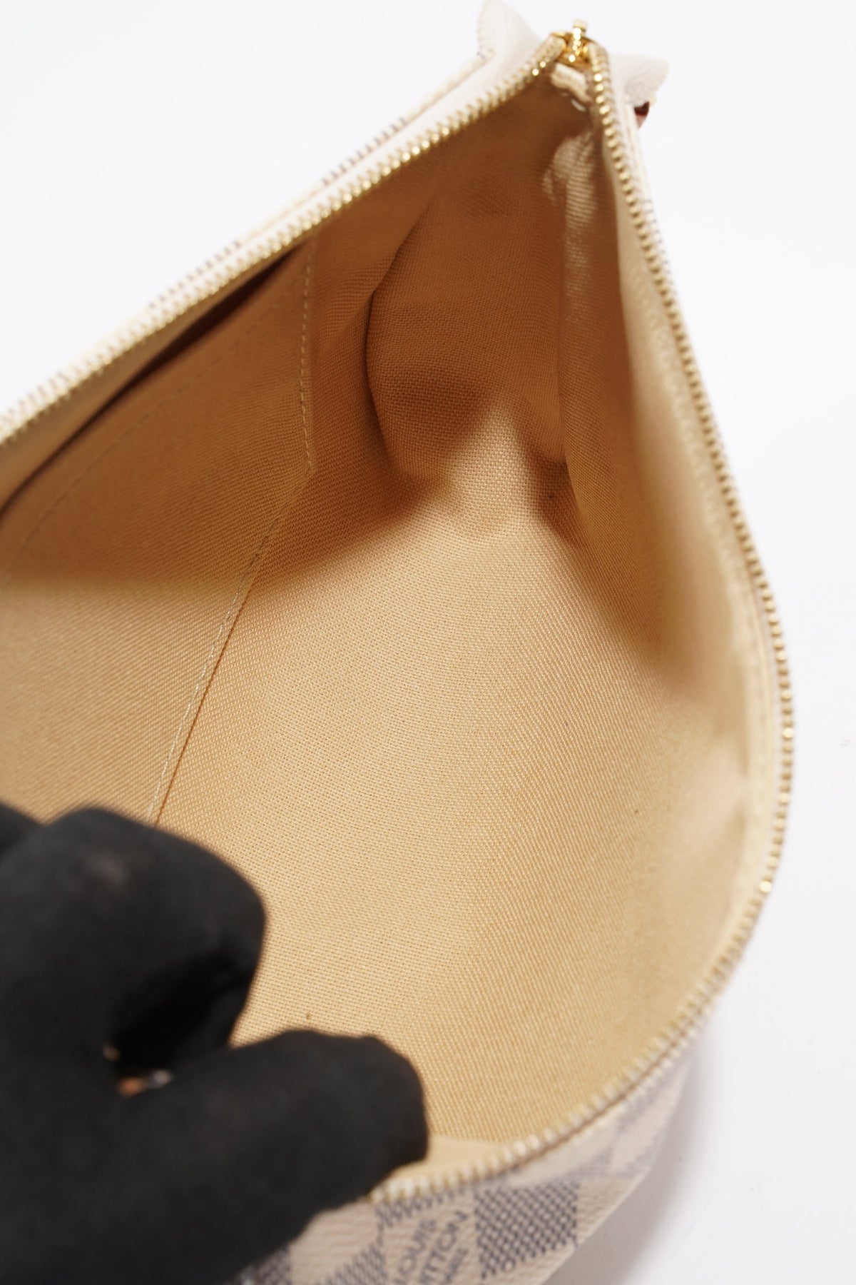Louis Vuitton Pochette Accessoires Damier Azur Coated Canvas