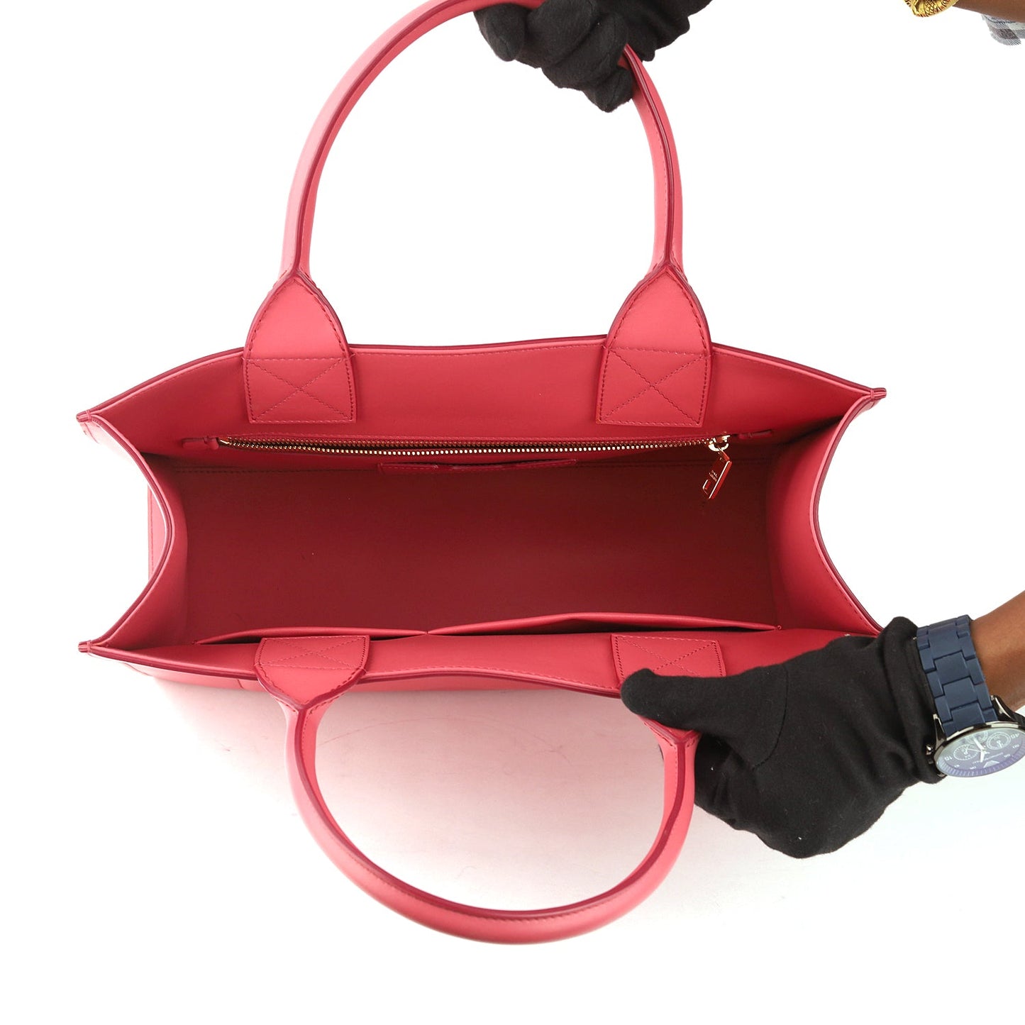 Dolce & Gabbana Pink Leather Tote