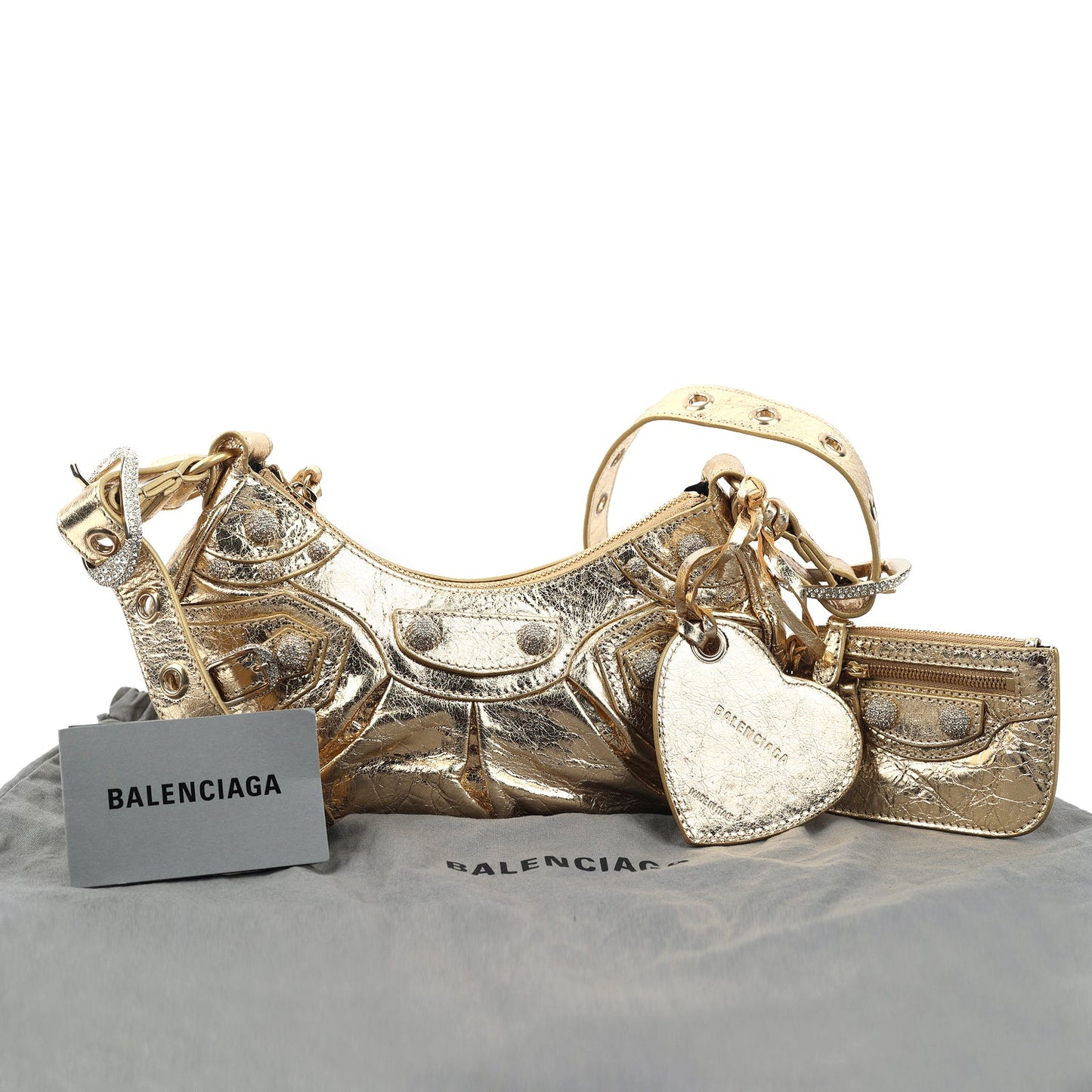 Metallic le Cagole Xs Shoulder Bag