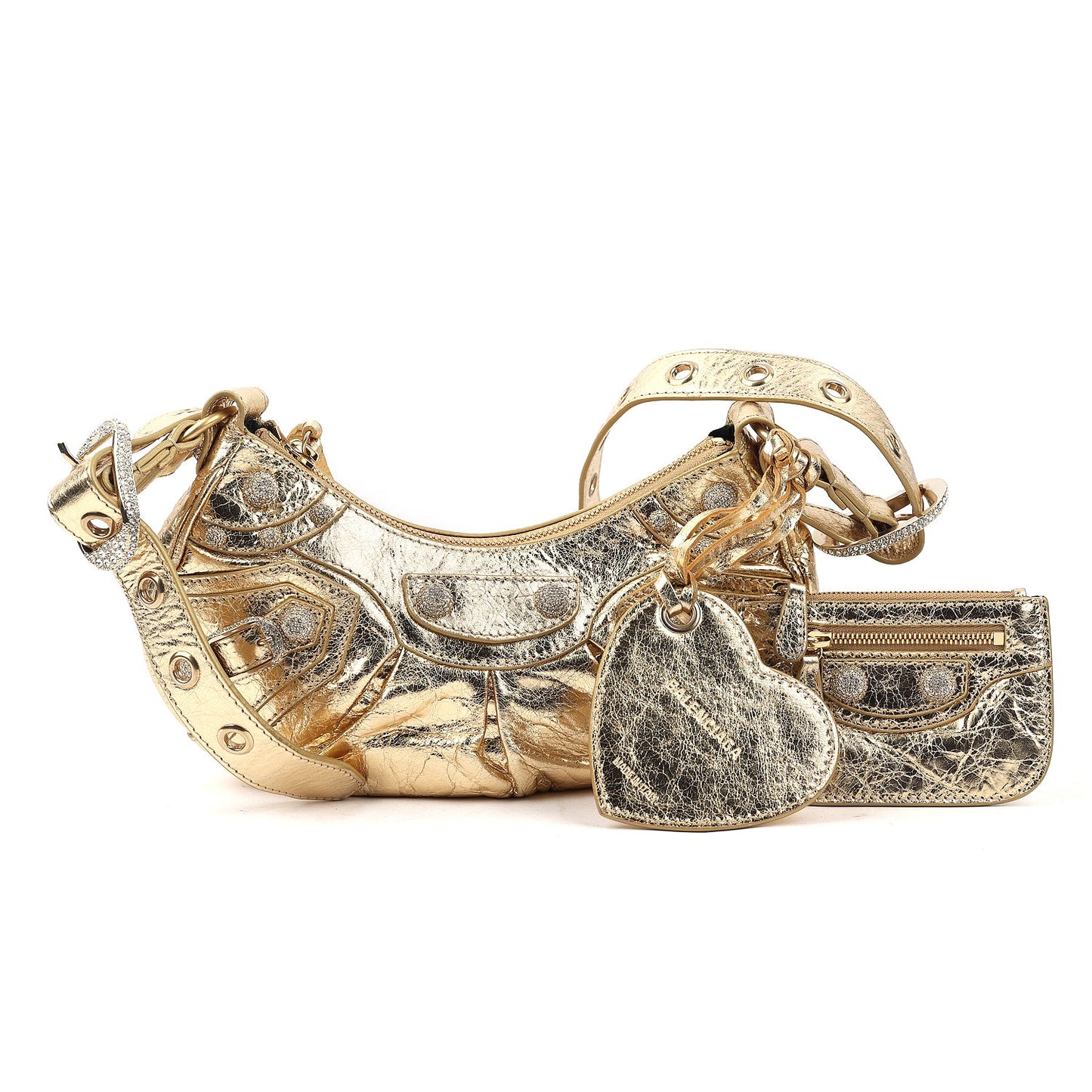 Metallic le Cagole Xs Shoulder Bag