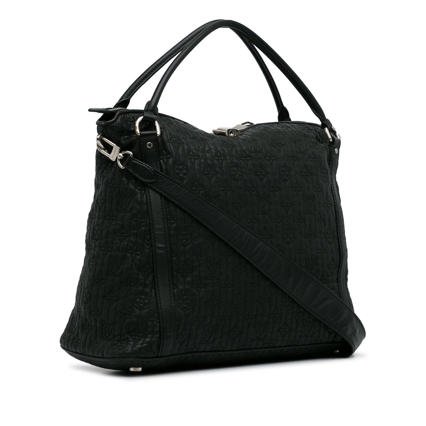 Black Louis Vuitton Monogram Antheia Ixia MM Satchel