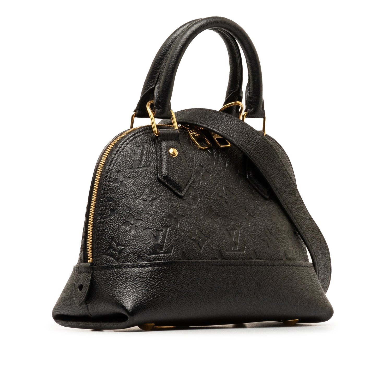 Black Louis Vuitton Monogram Empreinte Neo Alma BB Satchel