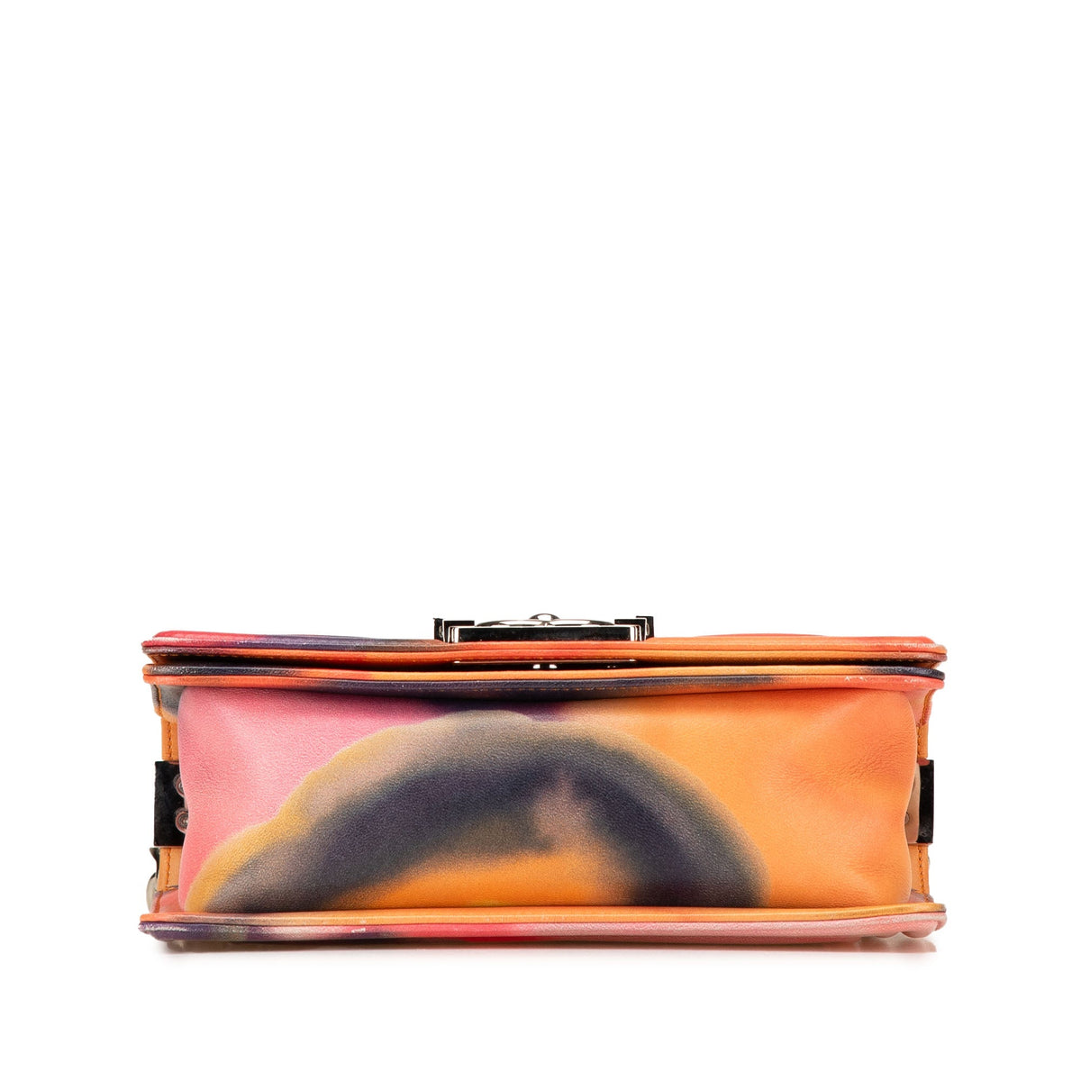 Multicolor Chanel Small Lambskin Flower Power Boy Flap Satchel