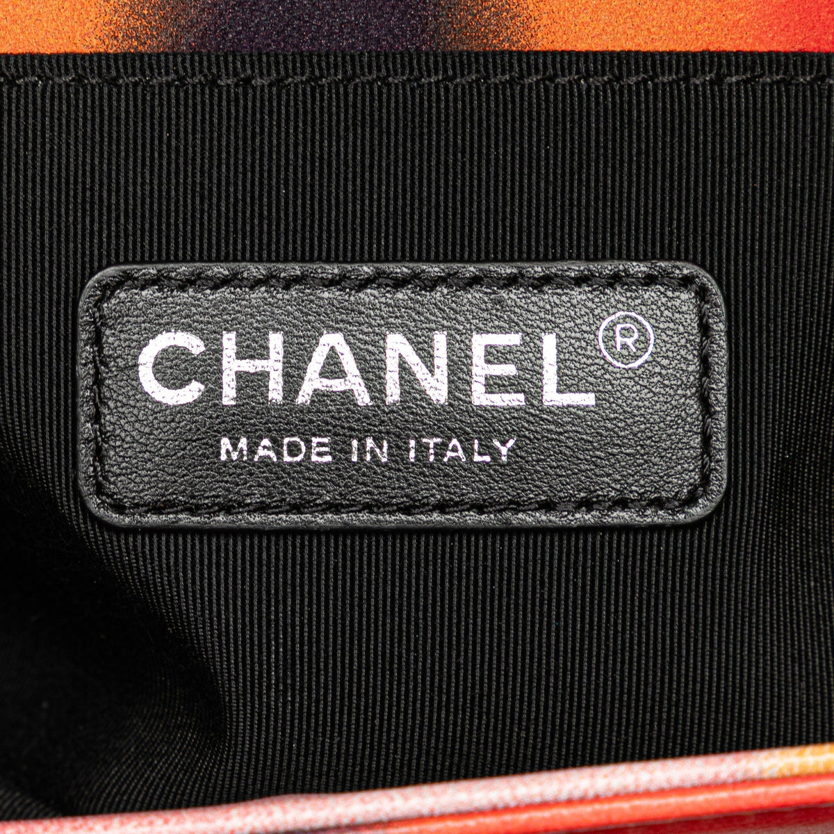 Multicolor Chanel Small Lambskin Flower Power Boy Flap Satchel