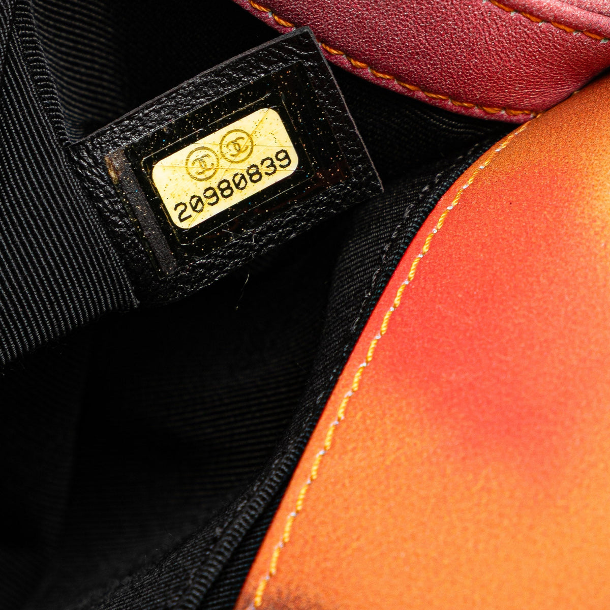 Multicolor Chanel Small Lambskin Flower Power Boy Flap Satchel