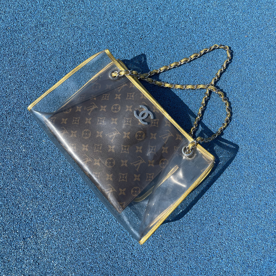 PVC Shopper Tote Clear SHW